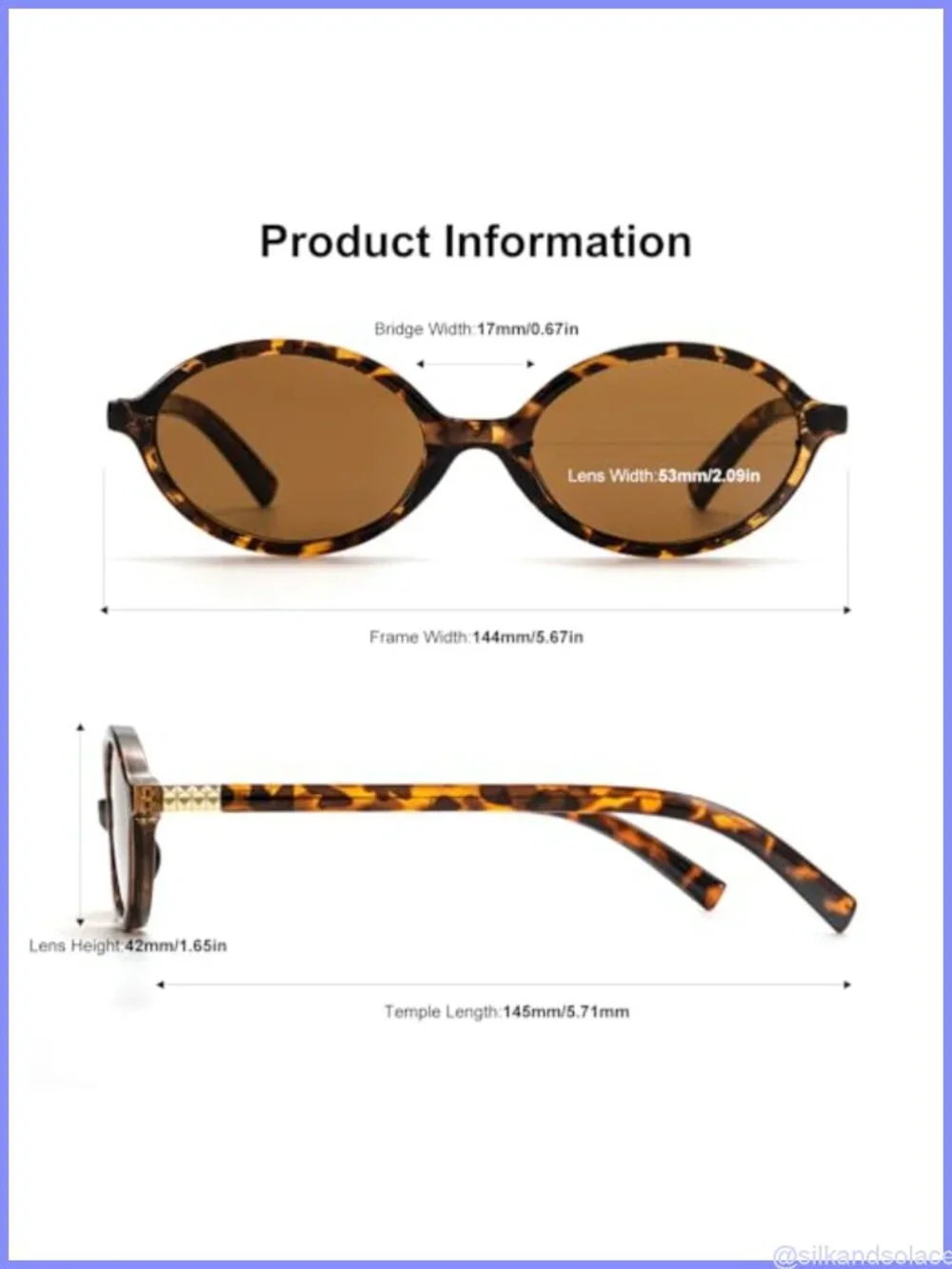 Retro Oval Sunglasses UV400 Protection Small Frame Women